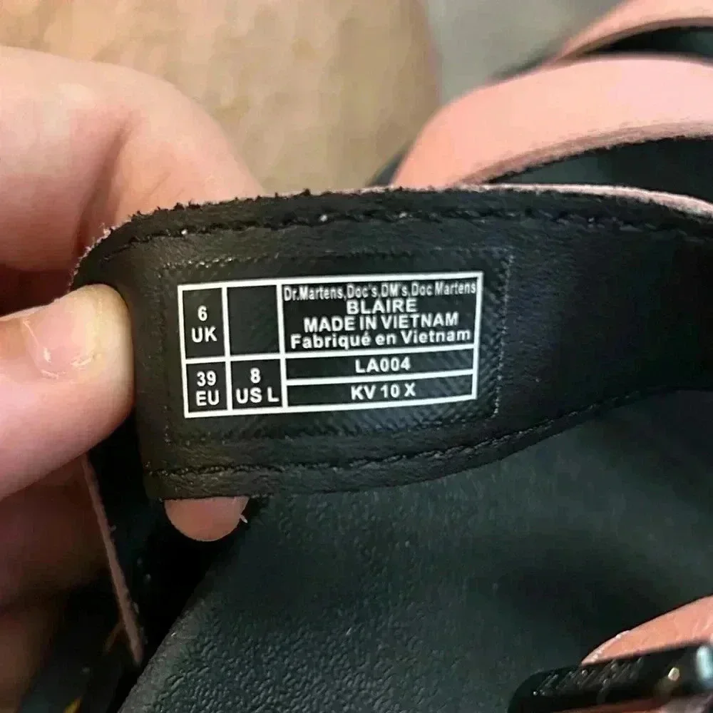 BLAIRE WOMEN'S PISA LEATHER STRAP SANDALS - Picture 6 of 6